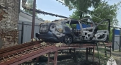 В МЧС назвали причину пожара на улице Гагарина, где вспыхнула "Лада Гранта"